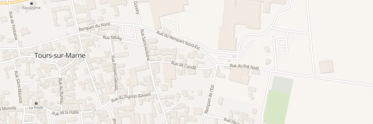 Plan du 9 Rue de Condé à Tours-sur-Marne