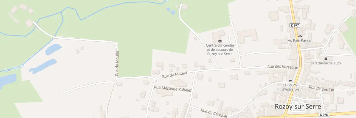 Plan du 264 Rue du Moulin à Rozoy-sur-Serre