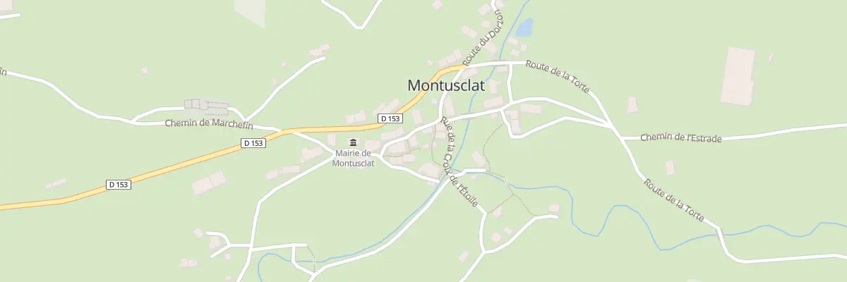 Plan du 5008A Le Bourg à Montusclat
