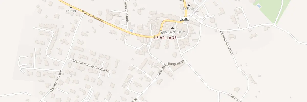 Plan du 47 Rue de la Burguerine à Saint-Hilaire-de-Brethmas