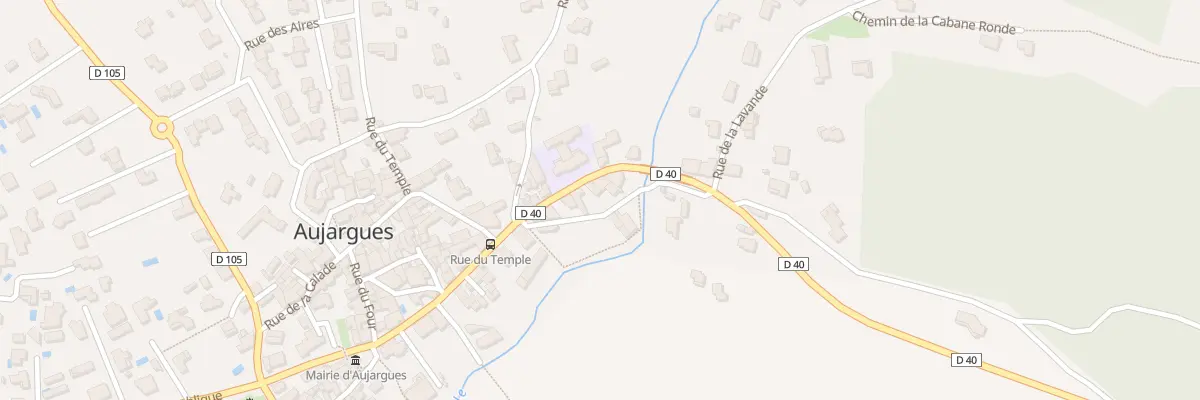 Plan du 5065 Le Village à Aujargues