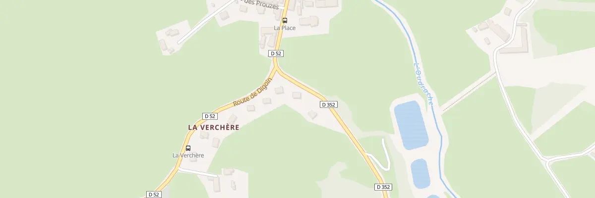 Plan du 68 Rte de Paray à Saint-Vincent-Bragny