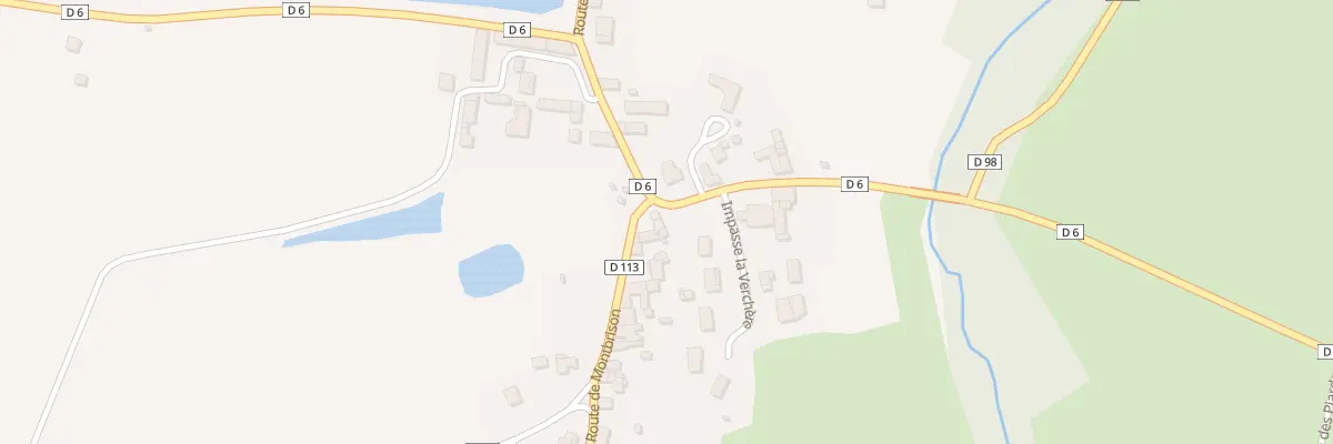 Plan du 5 Rte de Montbrison à Mornand-en-Forez