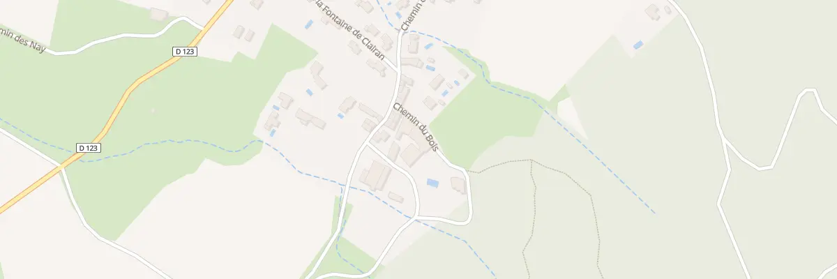 Plan du 4 Che du Bois à Moulézan