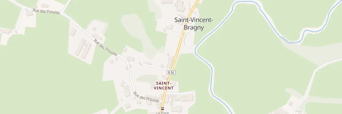 Plan du 766 Rue des Deux Eglises à Saint-Vincent-Bragny