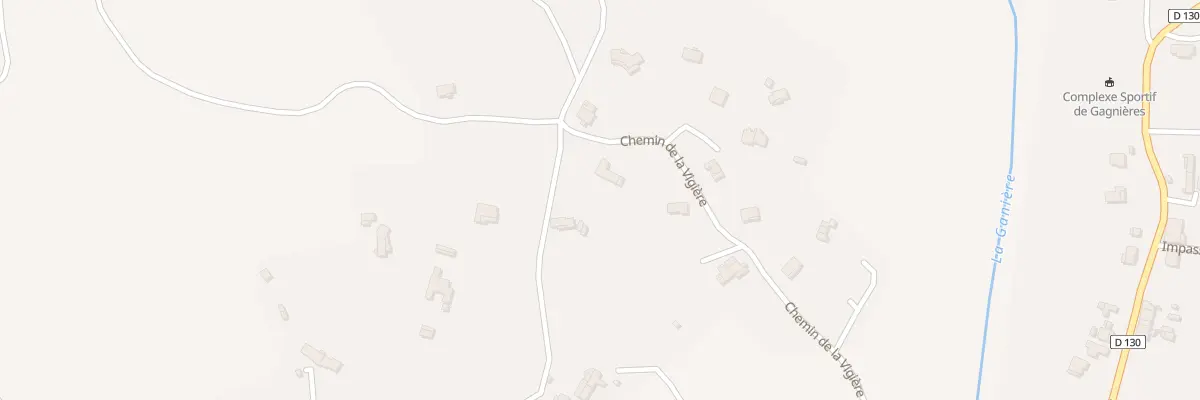 Plan du 147 Les Pigeirolles à Gagnières