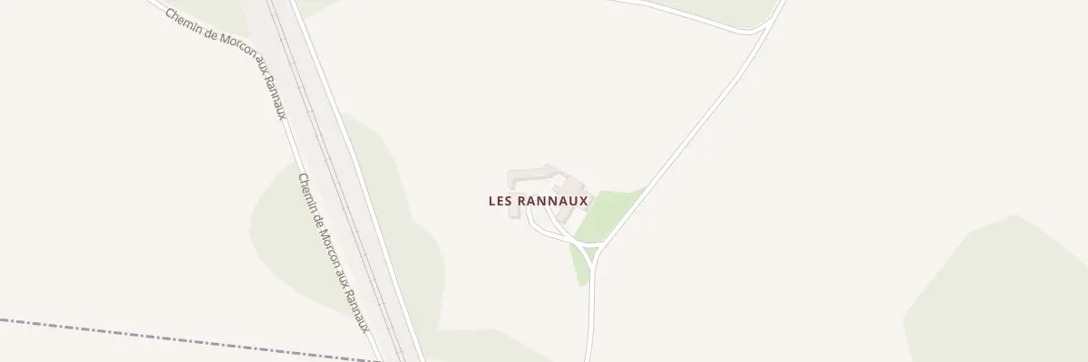 Plan du 69 Les Rannaux à Marmeaux