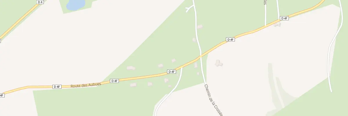 Plan du 5 Rte des Aubues à Sincey-lès-Rouvray