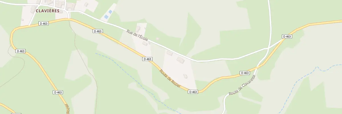 Plan du 328 Rue de l’École à Malvalette