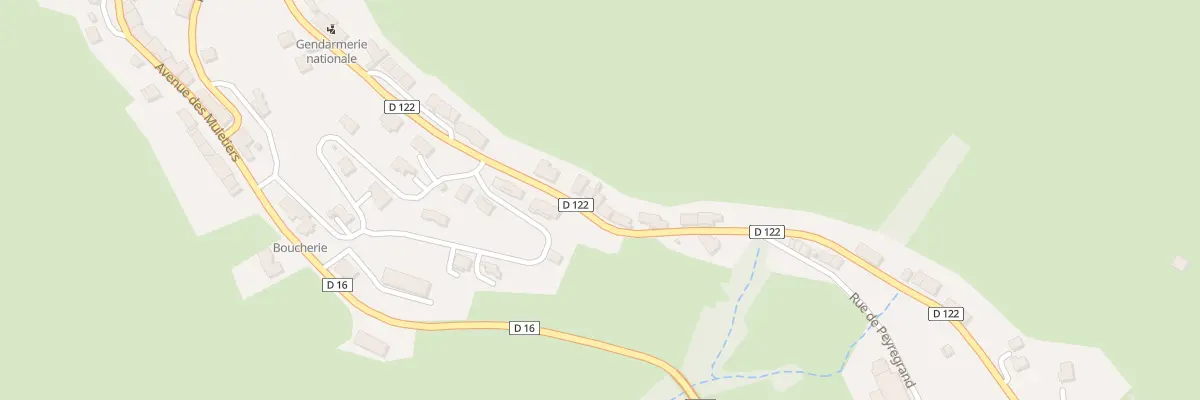 Plan du 5128 Chanalette au Béage