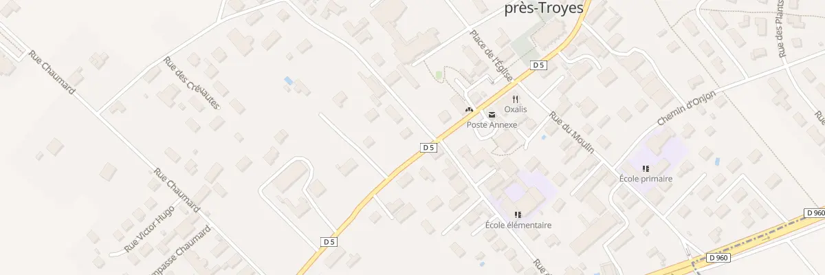 Plan du 41 Rue de la République à Creney-près-Troyes