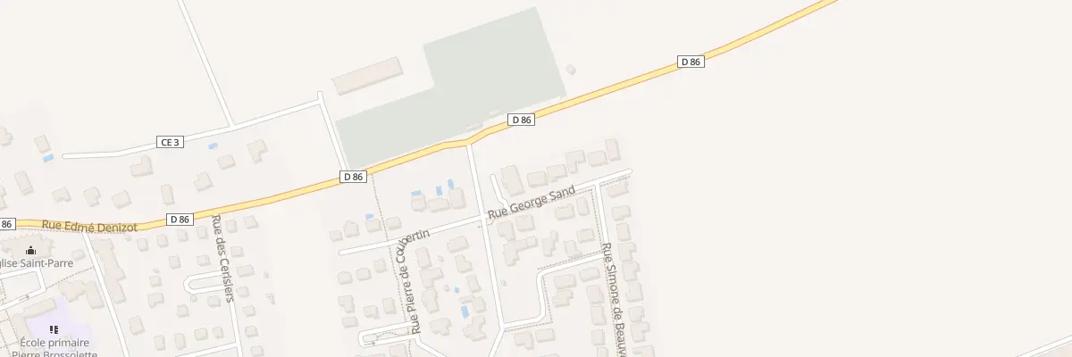 Plan du 5 Rue Georges Sand à Saint-Parres-aux-Tertres