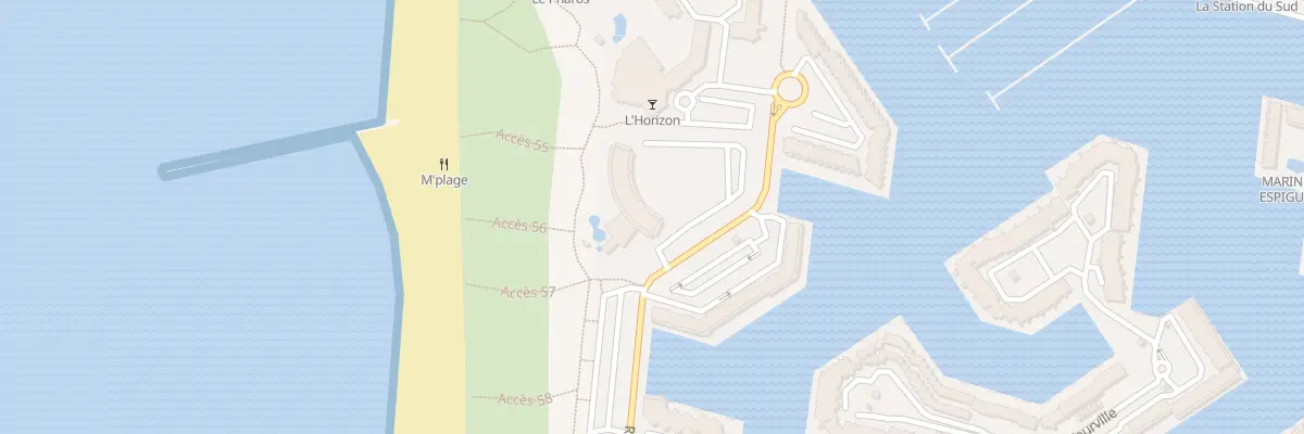 Plan du 225 Rte des Marines au Grau-du-Roi