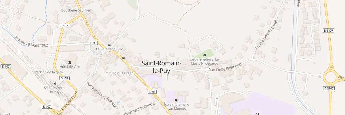 Plan du 3 Pl Jean Baptiste Chavassieu à Saint-Romain-le-Puy