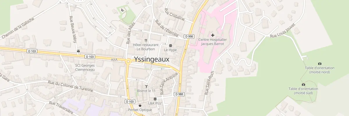 Plan du 10B Bd Saint Pierre à Yssingeaux