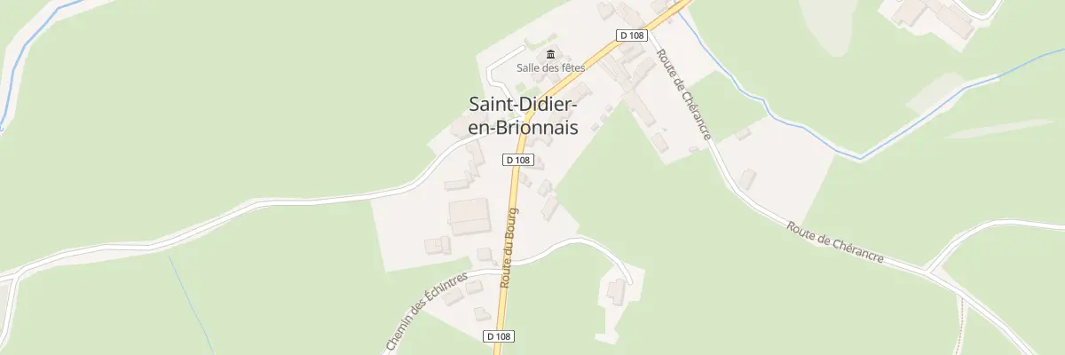 Plan du 5014 Saint Didier à Saint-Didier-en-Brionnais
