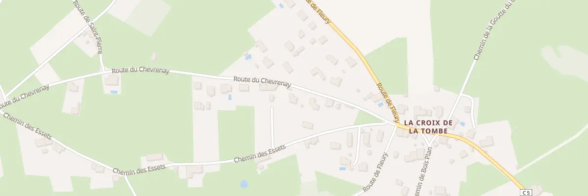 Plan du 2178 Rte du Chevrenay à Saint-Nizier-sous-Charlieu