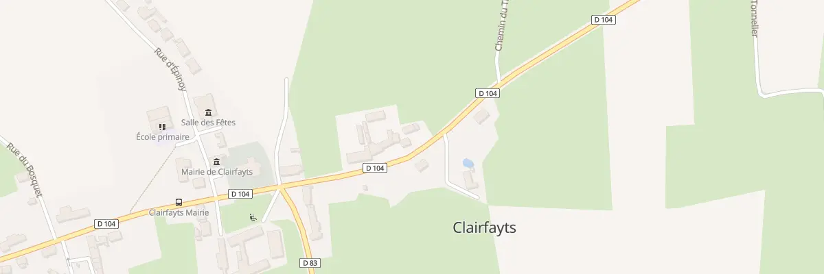 Plan du 9 Rue du Cromboulie à Clairfayts