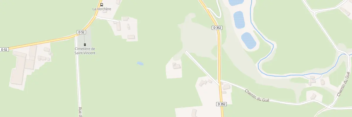 Plan du 382 Rte de Paray à Saint-Vincent-Bragny