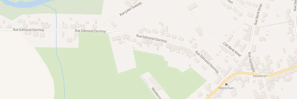 Plan du 33 Rue Edmond Dormoy à Saint-Michel