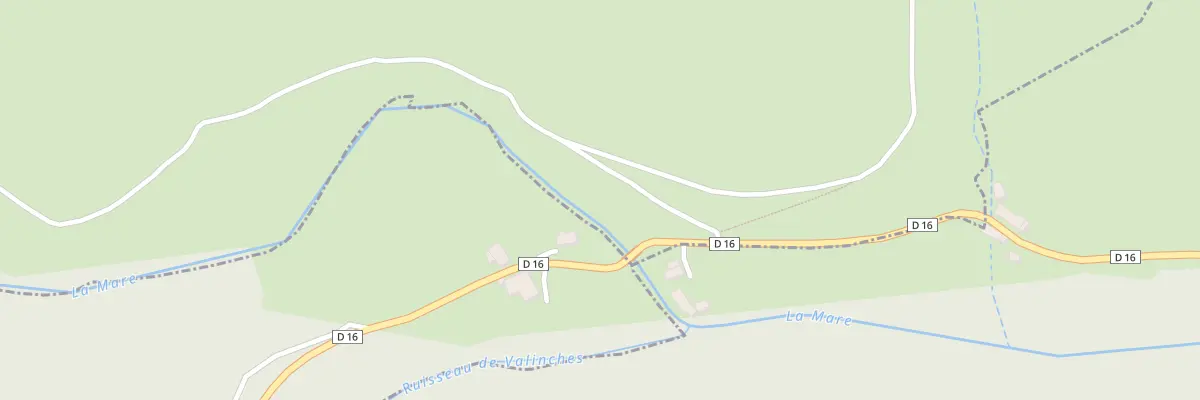 Plan du 2264 Rte des Verines à Boisset-Saint-Priest
