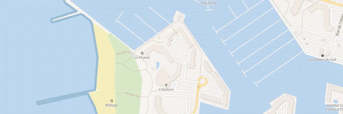 Plan du 227 Rte des Marines au Grau-du-Roi