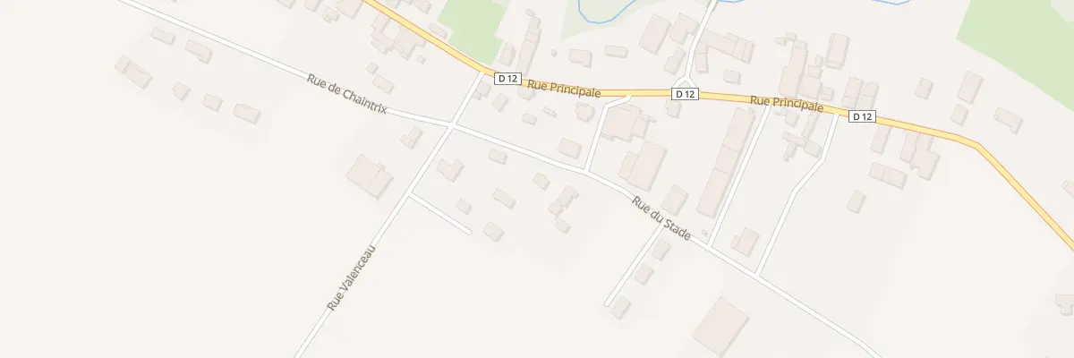 Plan du 4B Rue du Stade à Vélye