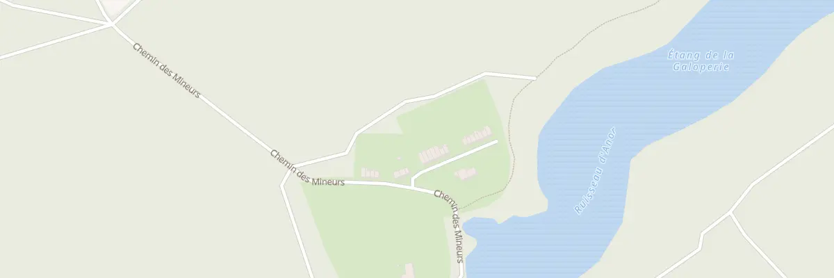 Plan du 13 Quartier de la Galoperie à Anor