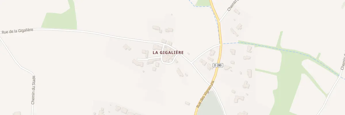 Plan du 18 Rue de la Gigalière à Saint-Hilaire-de-Brethmas
