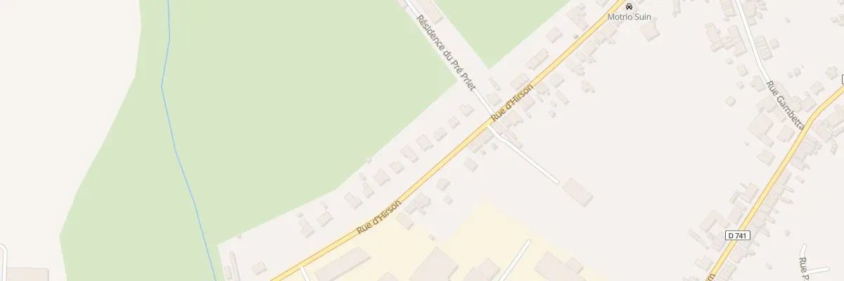 Plan du 8T Rue d’Hirson à Saint-Michel