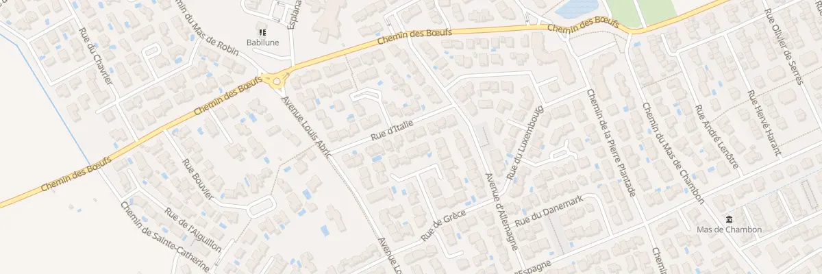 Plan du 97 Rue d’Italie à Lunel