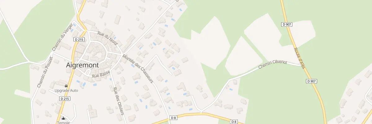 Plan du 89 Imp de la Martinelle à Aigremont