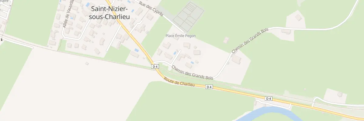 Plan du 53B Che des Grands Bois à Saint-Nizier-sous-Charlieu