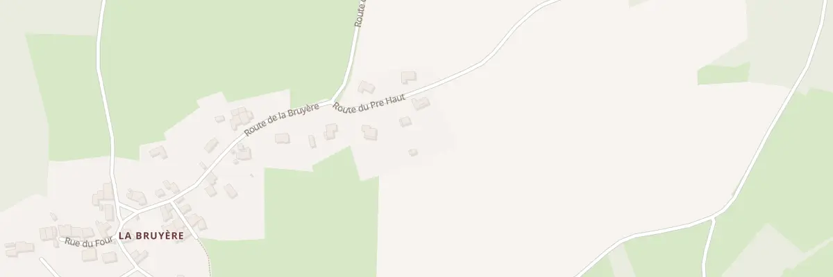 Plan du 88 Rte du Pre Haut à Aboën
