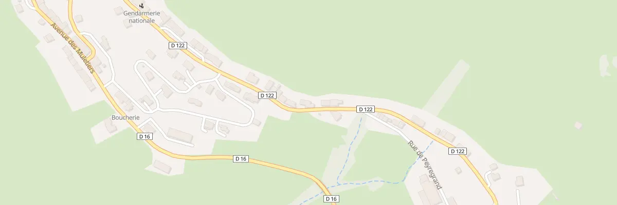Plan du 5129 Chanalette au Béage