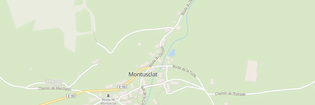 Plan du 5037 Le Bourg à Montusclat