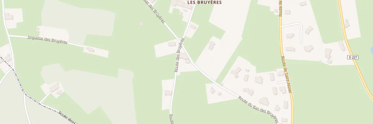 Plan du 5092 Les Bruyeres à Fleury-la-Montagne