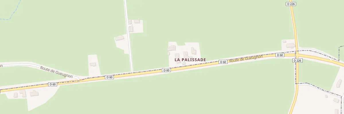 Plan du 5083 La Palissade à Marly-sur-Arroux
