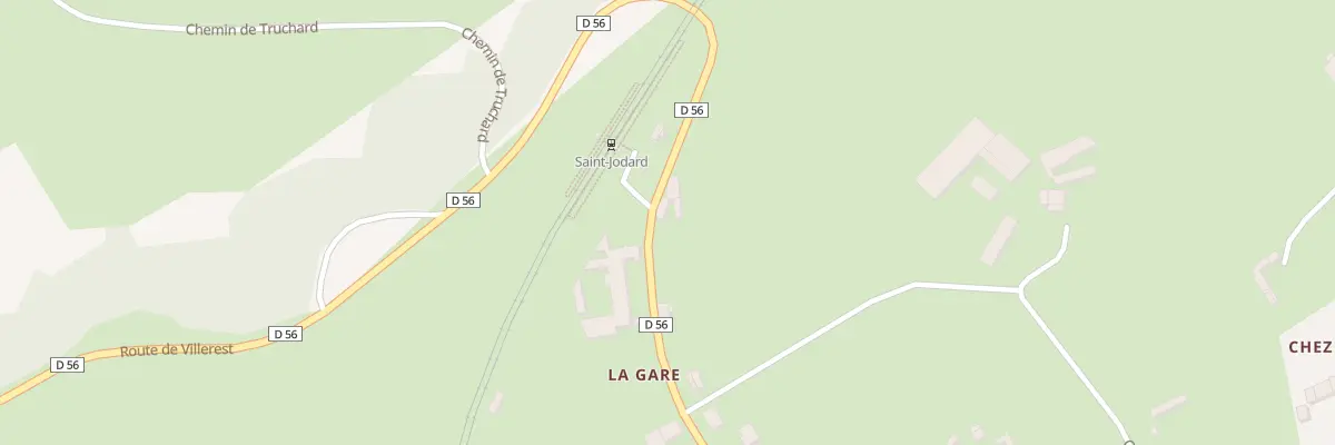Plan du 844 Rte de la Gare à Saint-Jodard
