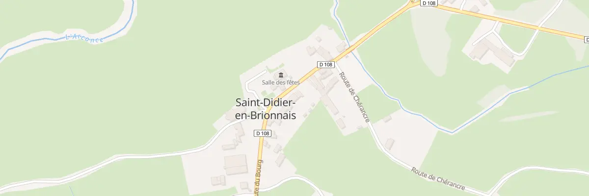 Plan du 5009 Saint Didier à Saint-Didier-en-Brionnais