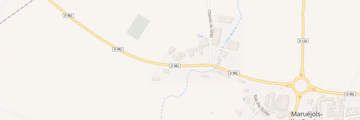 Plan du 10 Qua de Monteillan à Maruéjols-lès-Gardon