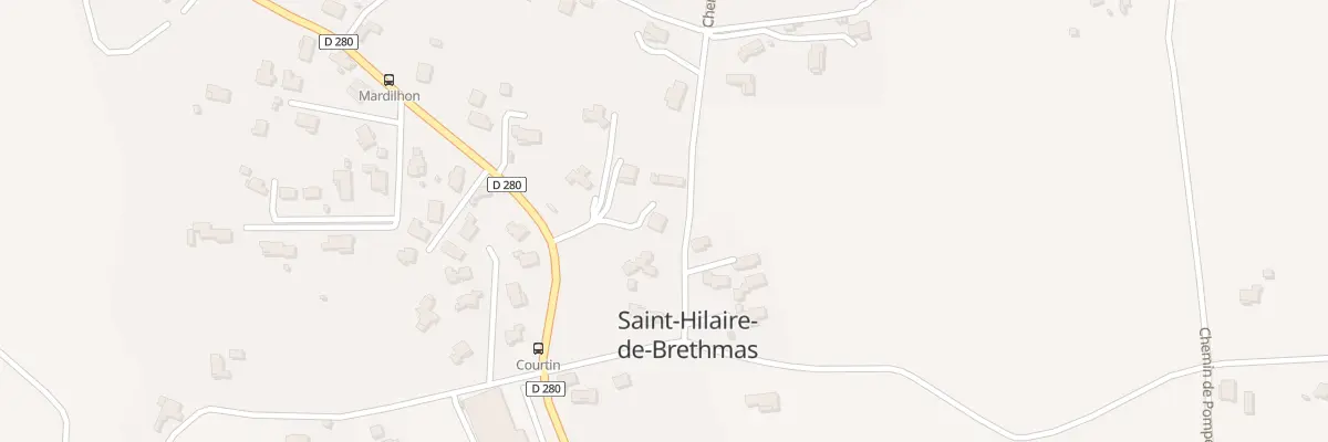 Plan du 73 Che Paul Courtin à Saint-Hilaire-de-Brethmas