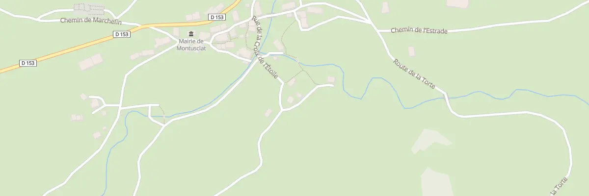 Plan du 5021 Le Bourg à Montusclat