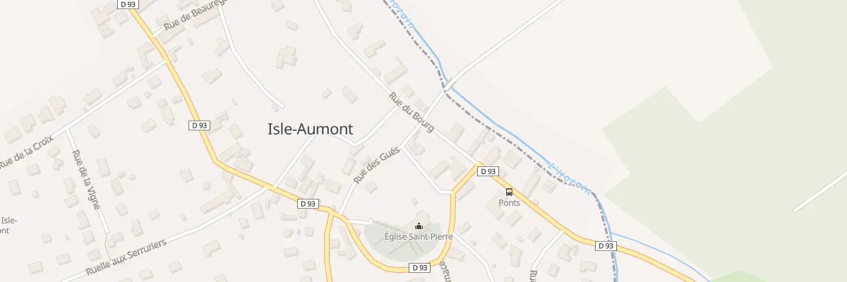Plan du 2 Rue des Gués à Isle-Aumont