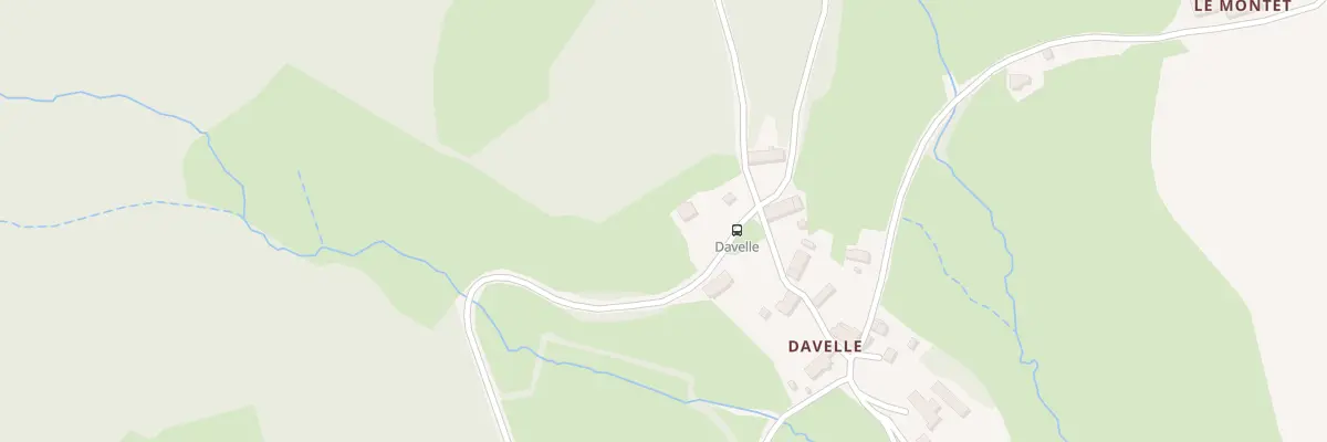 Plan du 23 Davelle à Cussy-en-Morvan