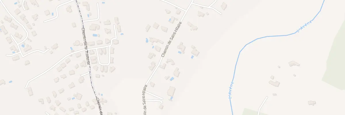 Plan du 78 Che de Saint Hilaire à Saint-Privat-des-Vieux