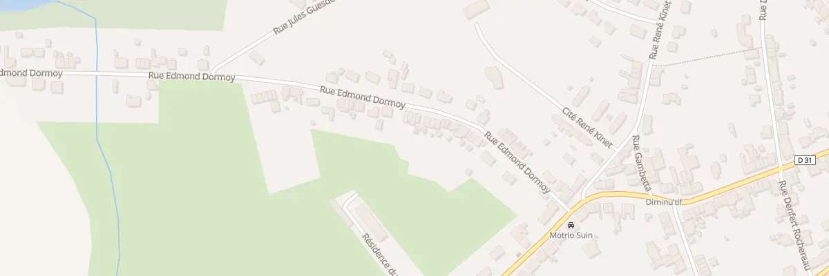 Plan du 21 Rue Edmond Dormoy à Saint-Michel