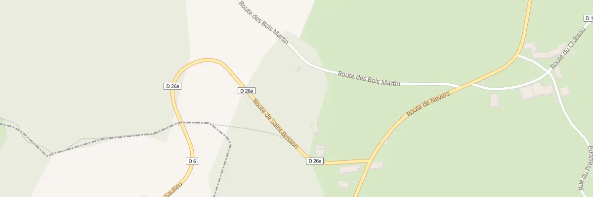 Plan du 5074A Teureau d’Embauche à Champeau-en-Morvan