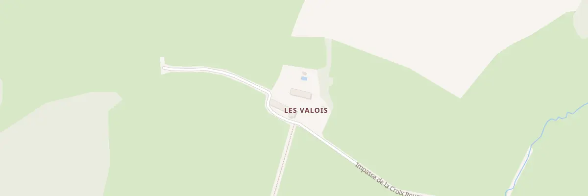 Plan du 706 Imp de la Croix Rouge à Poisson