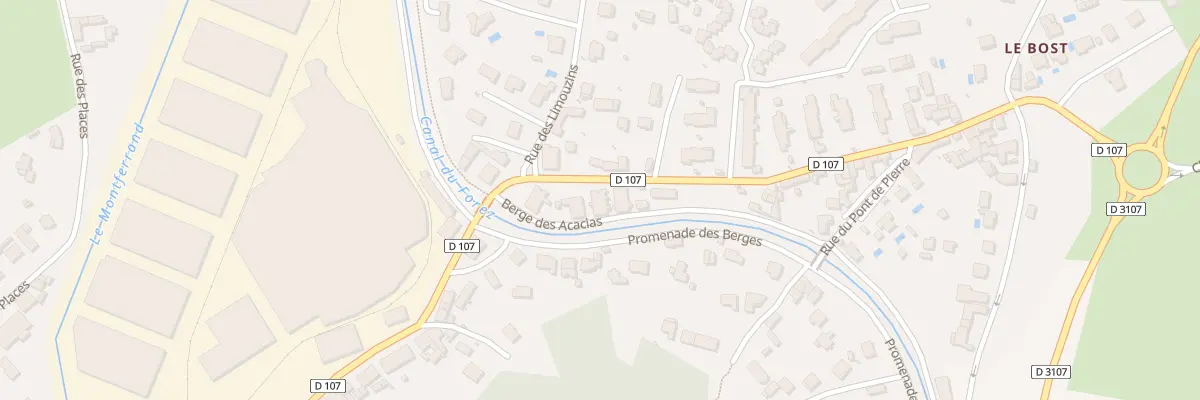 Plan du 5 Ber des Acacias à Saint-Romain-le-Puy